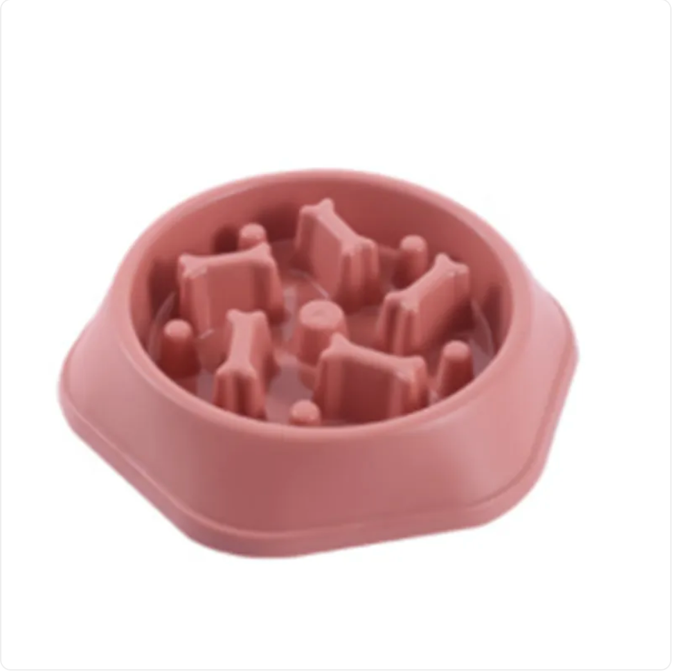 Pink silicone mold with geometric shapes on a white background